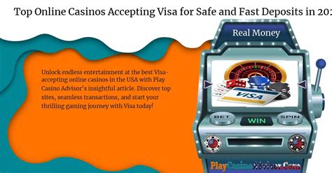 online casinos that accept VISA